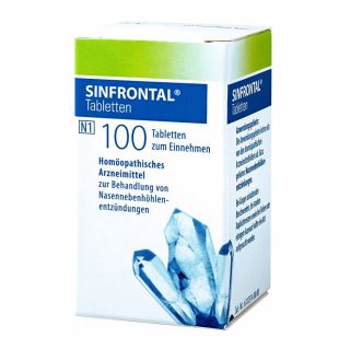 Sinfrontal Tabletten 100 stk von Dr. Gustav Klein GmbH & Co. KG PZN 01290939