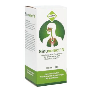 Sinuselect N Tropfen 100 ml von Dreluso-Pharmazeutika Dr.Elten & PZN 04445992