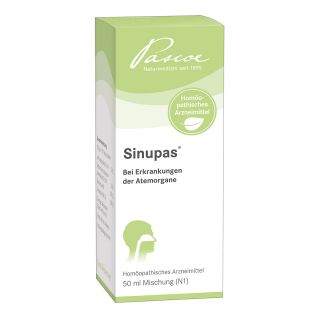 Sinupas Tropfen 50 ml von Pascoe pharmazeutische Präparate PZN 00064402