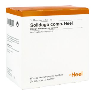 Solidago Comp.heel Ampullen 100 stk von Biologische Heilmittel Heel GmbH PZN 04404409