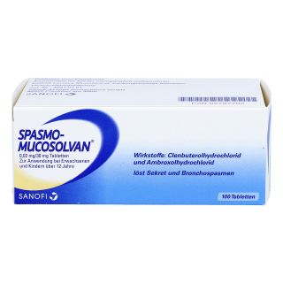 Spasmo Mucosolvan Tabletten 100 stk von A. Nattermann & Cie GmbH PZN 02787702