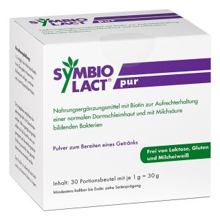 Symbiolact pur Nahrungsergänzungsmittel Pulver 30X1 g von Klinge Pharma GmbH PZN 01676248