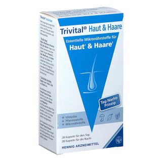 Trivital Haut+haare Kapseln 56 stk von Hennig Arzneimittel GmbH & Co. K PZN 13897842