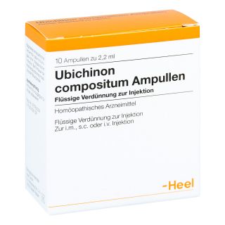 Ubichinon compositus Ampullen 10 stk von Biologische Heilmittel Heel GmbH PZN 04314273