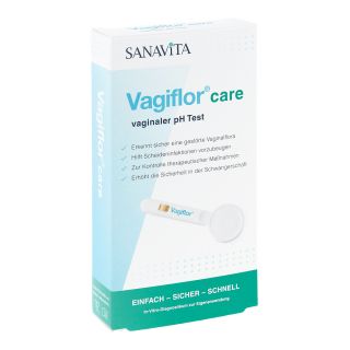Vagiflor care vaginaler pH Test 3 stk von SANAVITA Pharmaceuticals GmbH PZN 15630818
