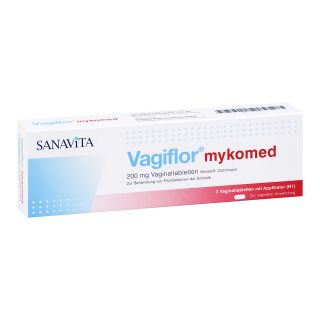Vagiflor mykomed 200 mg Vaginaltabletten 3 stk von SANAVITA Pharmaceuticals GmbH PZN 15579773
