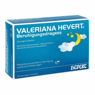 Valeriana Hevert Beruhigungsdragees 100 stk von Hevert-Arzneimittel GmbH & Co. K PZN 00761957