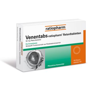 VENENTABS-ratiopharm 100 stk von ratiopharm GmbH PZN 06680786