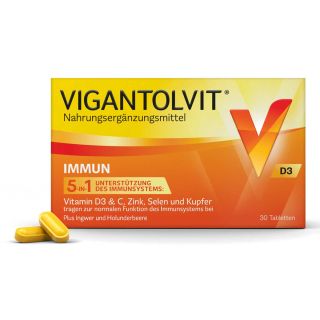 Vigantolvit Immun Filmtabletten 30 stk von WICK Pharma - Zweigniederlassung PZN 16752311