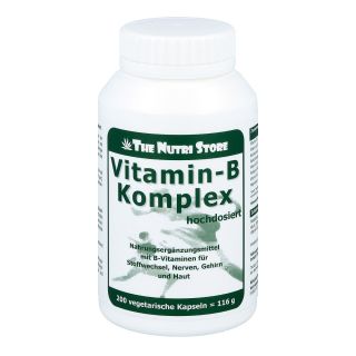 Vitamin B Komplex hochdosiert Kapseln 200 stk von Hirundo Products PZN 01218557