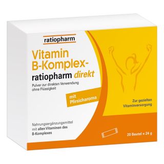 Vitamin B Komplex ratiopharm direkt 20 stk von ratiopharm GmbH PZN 16783197