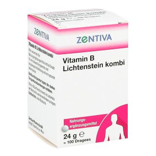 Vitamin B Lichtenstein Kombi Dragees 100 stk von Zentiva Pharma GmbH PZN 03108324