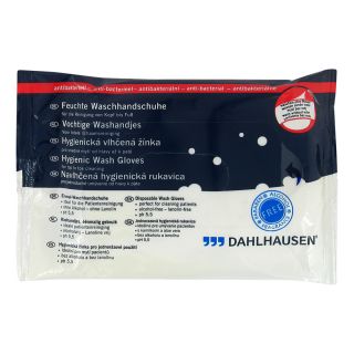 Waschhandschuhe waschen ohne Wasser antibakteriell 8 stk von P.J.Dahlhausen & Co.GmbH PZN 00483168