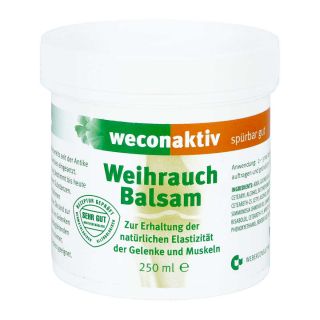 Weconaktiv Weihrauch Balsam 250 ml von Weber Consult PZN 05748335