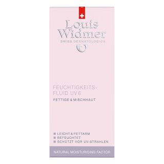 Widmer Feuchtigkeitsfluid Uv6 leicht parfümiert 50 ml von LOUIS WIDMER GmbH PZN 01997685