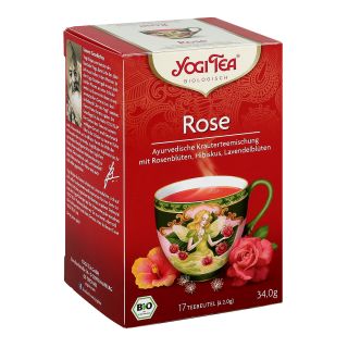 Yogi Tea Rose Bio Filterbeutel 17X2.0 g von YOGI TEA GmbH PZN 09687731