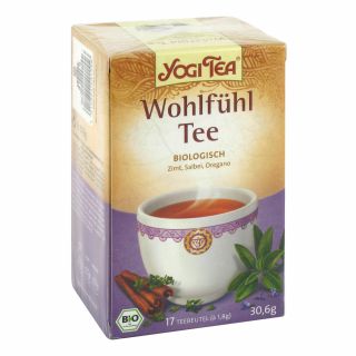 Yogi Tea Wohlfühl Bio Filterbeutel 17X1.8 g von YOGI TEA GmbH PZN 09687990