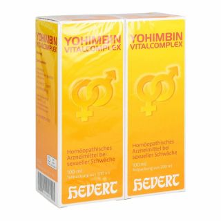 Yohimbin Vitalcomplex Hevert Tropfen 200 ml von Hevert-Arzneimittel GmbH & Co. K PZN 04415175