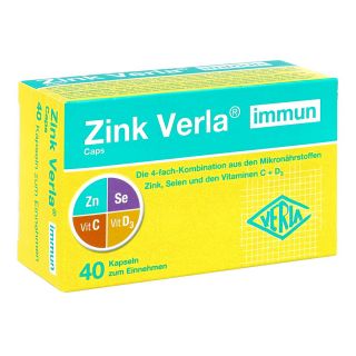 Zink Verla Immun Caps 40 stk von Verla-Pharm Arzneimittel GmbH &  PZN 17532161