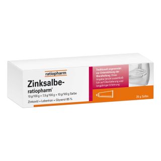 Zinksalbe-ratiopharm 35 g von ratiopharm GmbH PZN 17947057