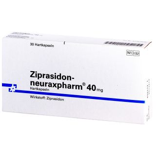 Ziprasidon-neuraxpharm 40 mg Hartkapseln 30 stk von neuraxpharm Arzneimittel GmbH PZN 09927767