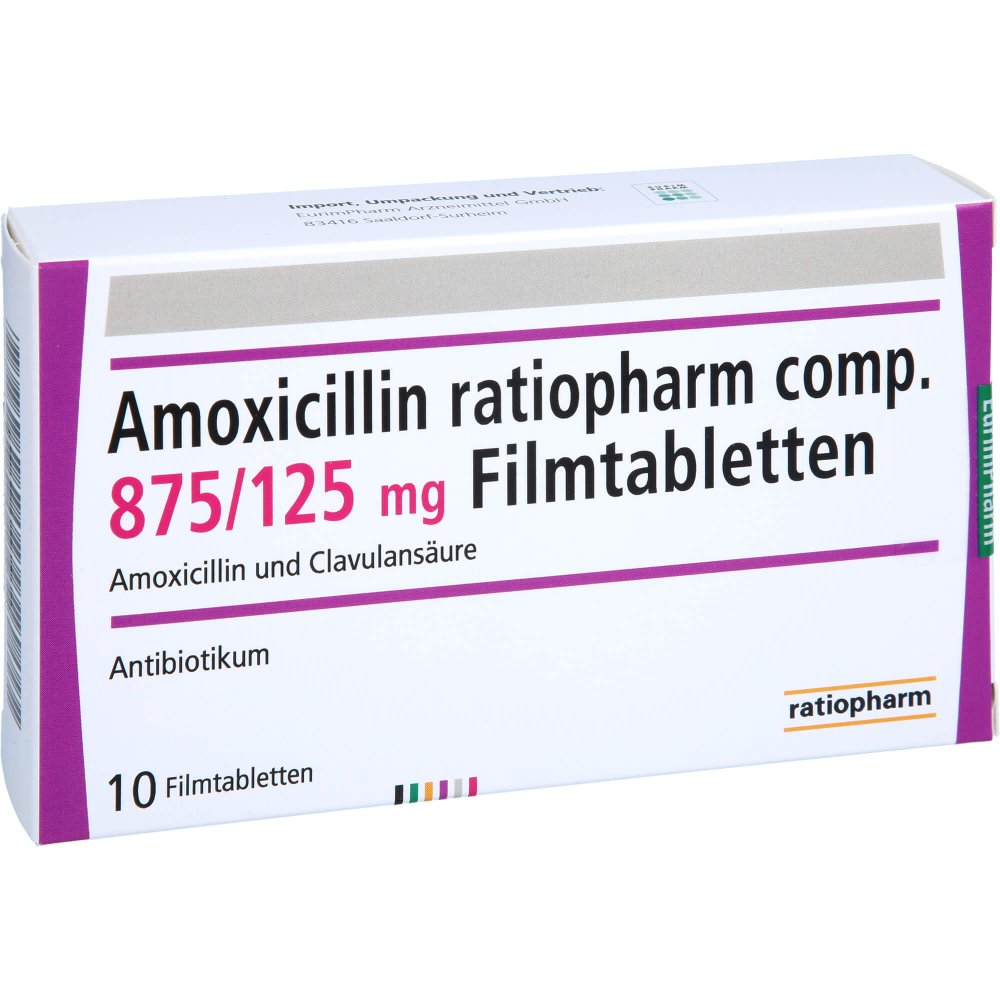 Amoxicillin Ratiopharm 750 , Notice patient – ZMIF