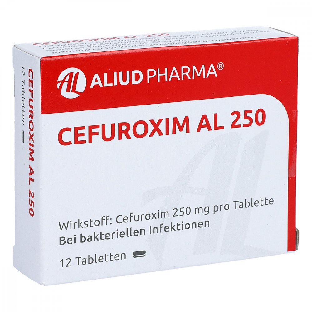 Cefuroxim AL 250 12 stk günstig bei