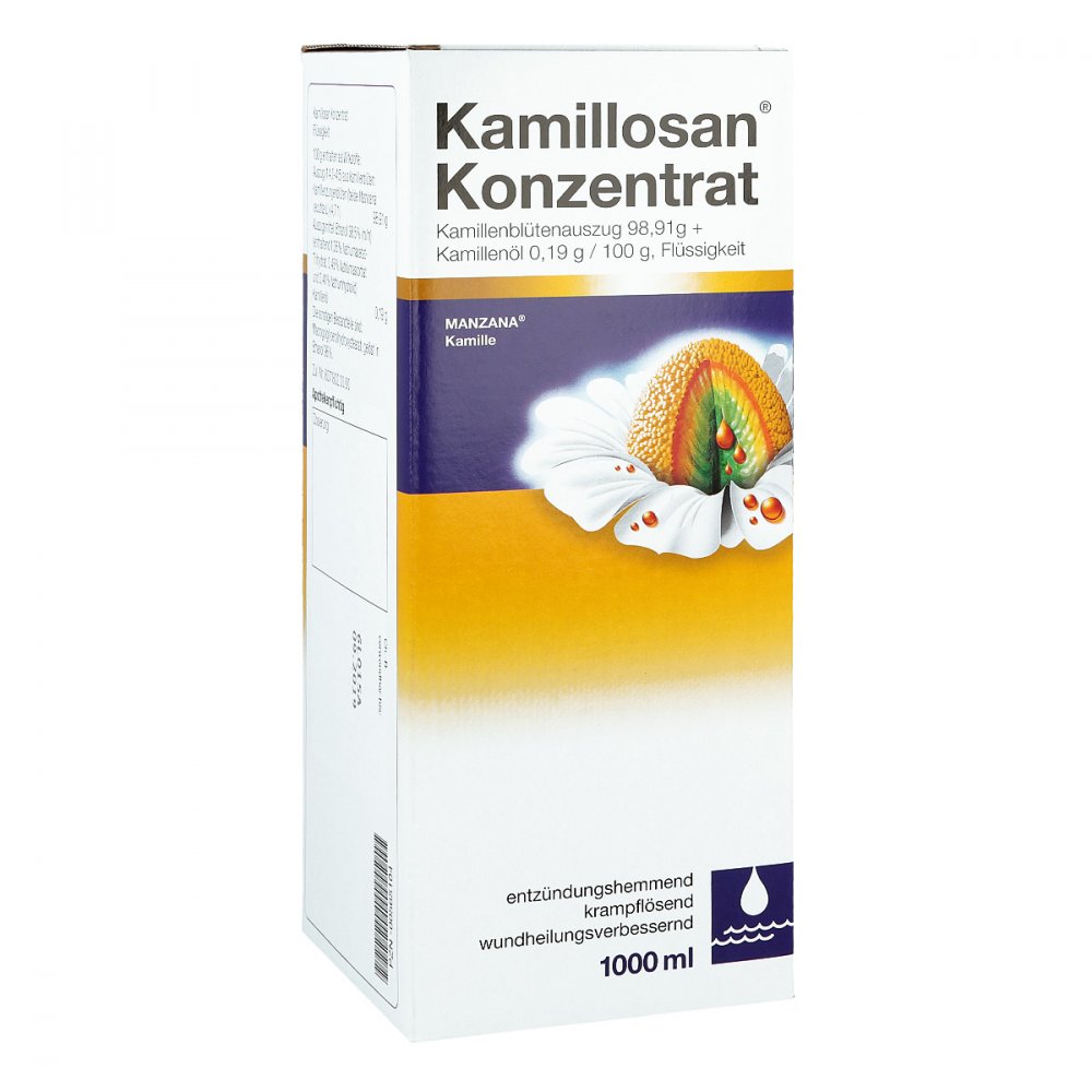 Kamillosan Konzentrat: Erkältungsmittel Mundspülung, Inhalation