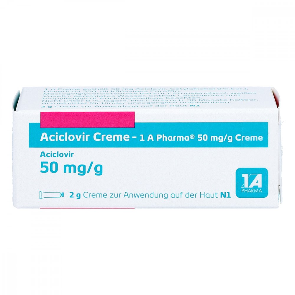 Aciclovir Creme1A Pharma 2 g günstig bei