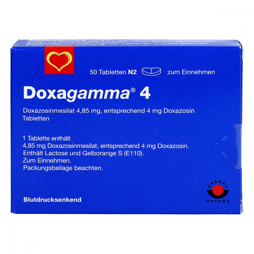 Doxagamma 4 mg Tabletten 50 stk günstig bei