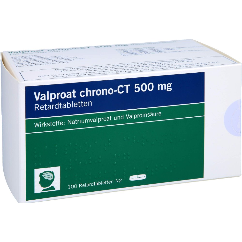 Valproat chrono-CT 500 mg Retardtabletten 100 stk