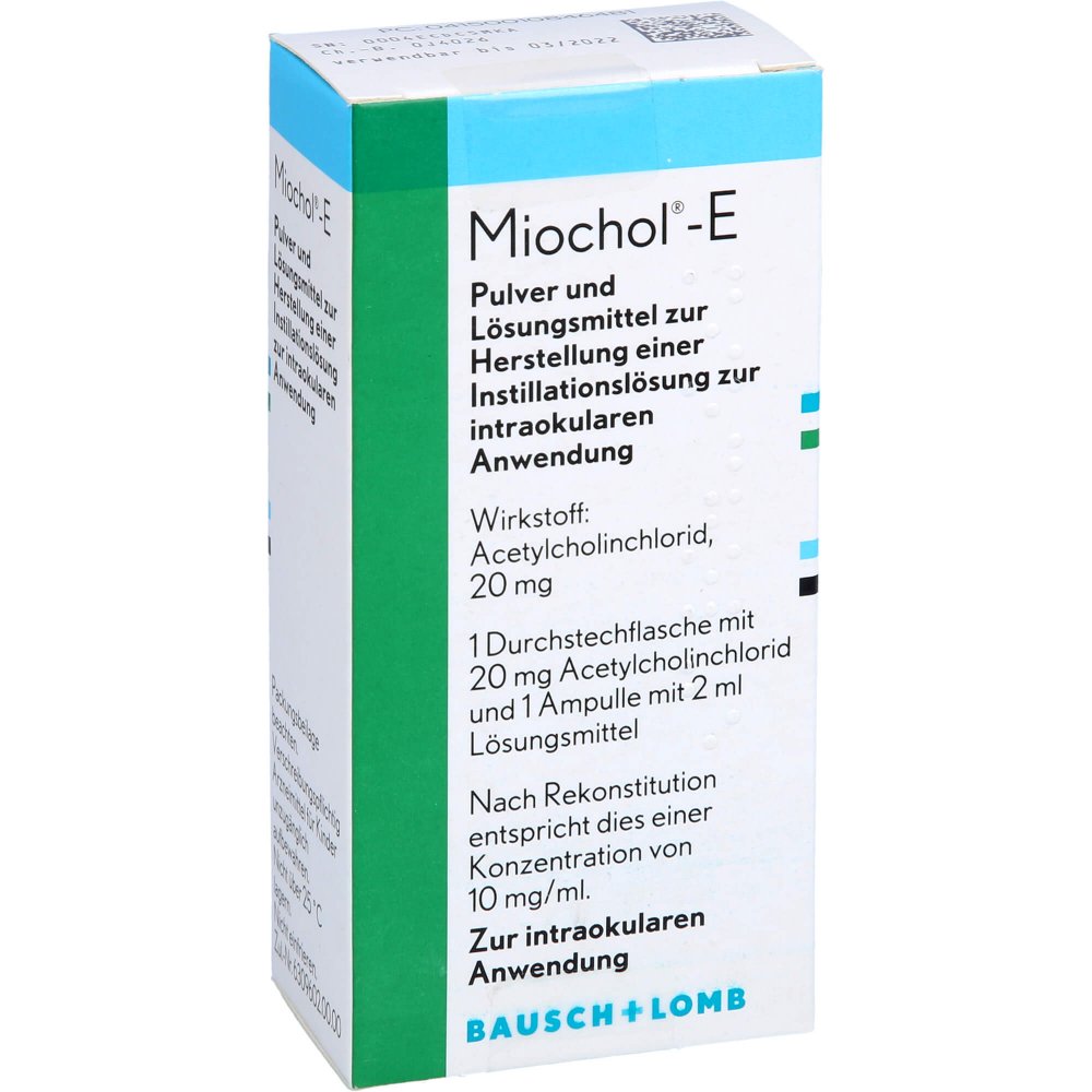 Miochol E Trockensubstanz mit Lösungsmittel 1 stk