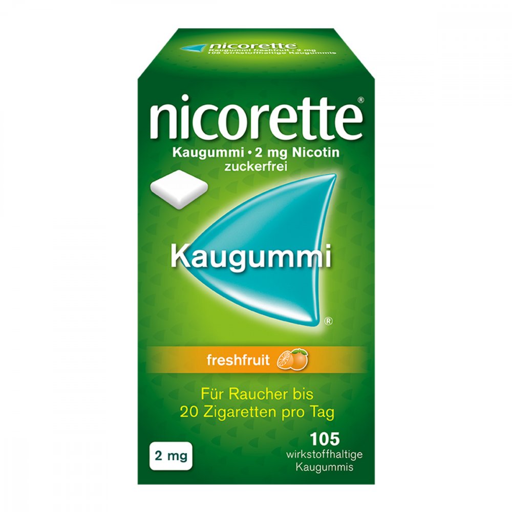 Nicorette 2mg freshfruit 105 stk günstig bei