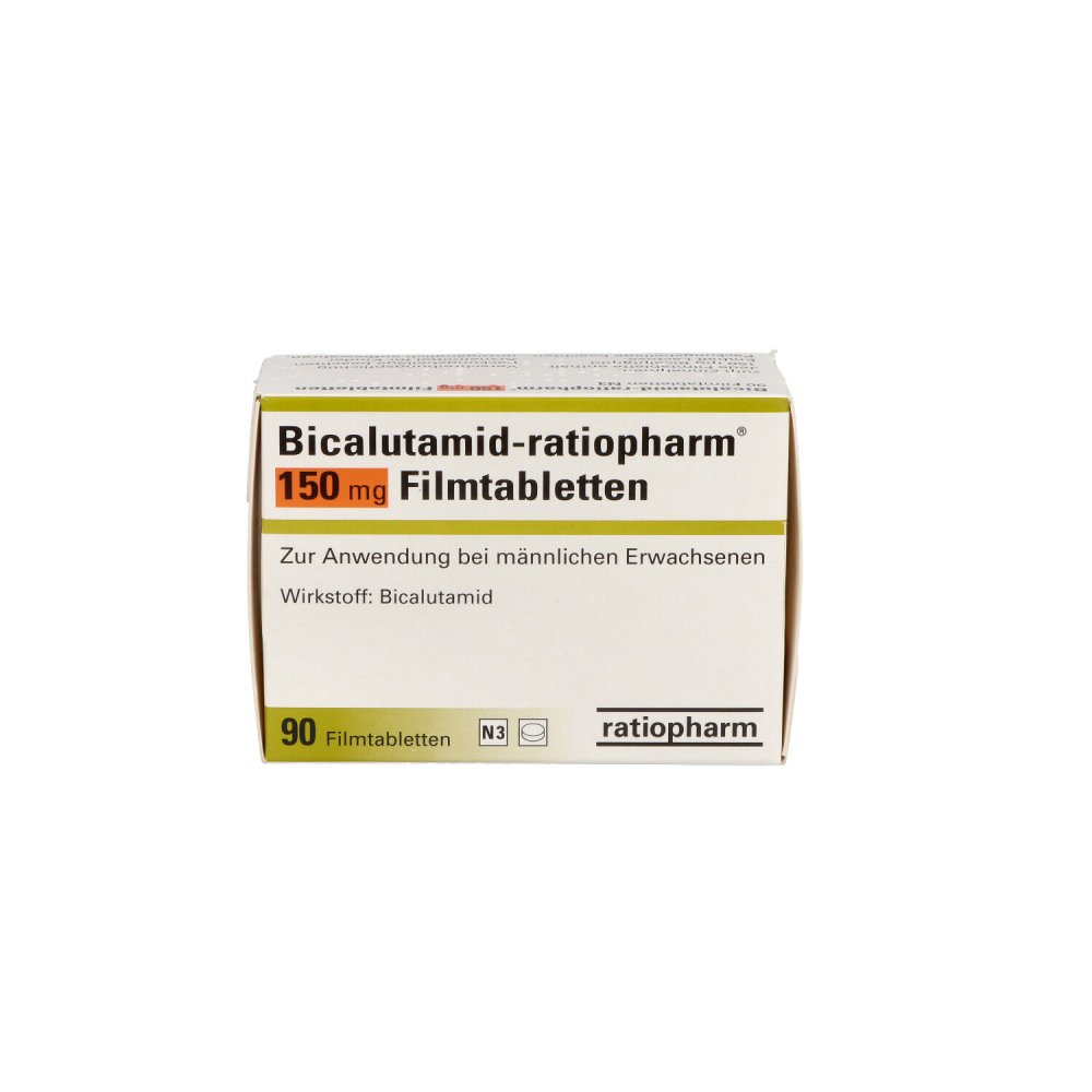 Bicalutamid ratiopharm 150 mg Filmtabletten 90 stk