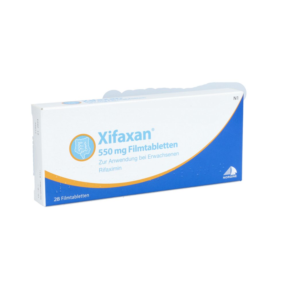 Xifaxan 550 mg Filmtabletten 28 stk günstig bei