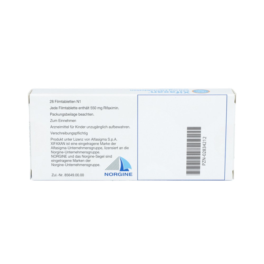 Xifaxan 550 mg Filmtabletten 28 stk günstig bei