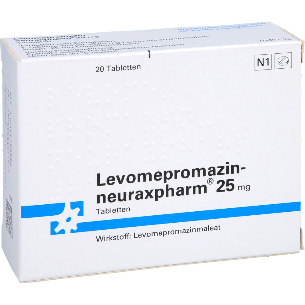 Levomepromazin neuraxpharm 25 mg Tabletten 20 stk