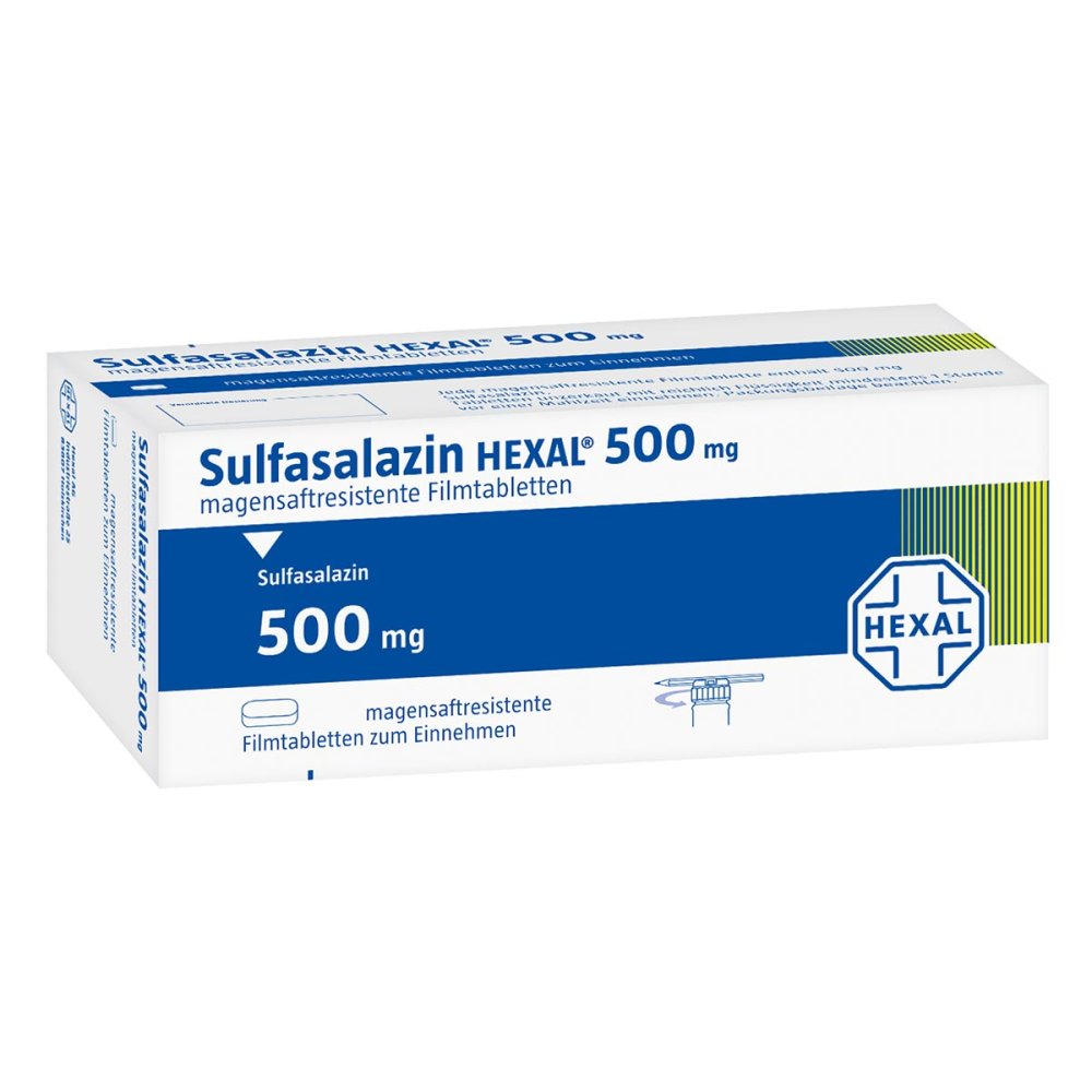 Sulfasalazin HEXAL 500mg Filmtabletten 300 stk