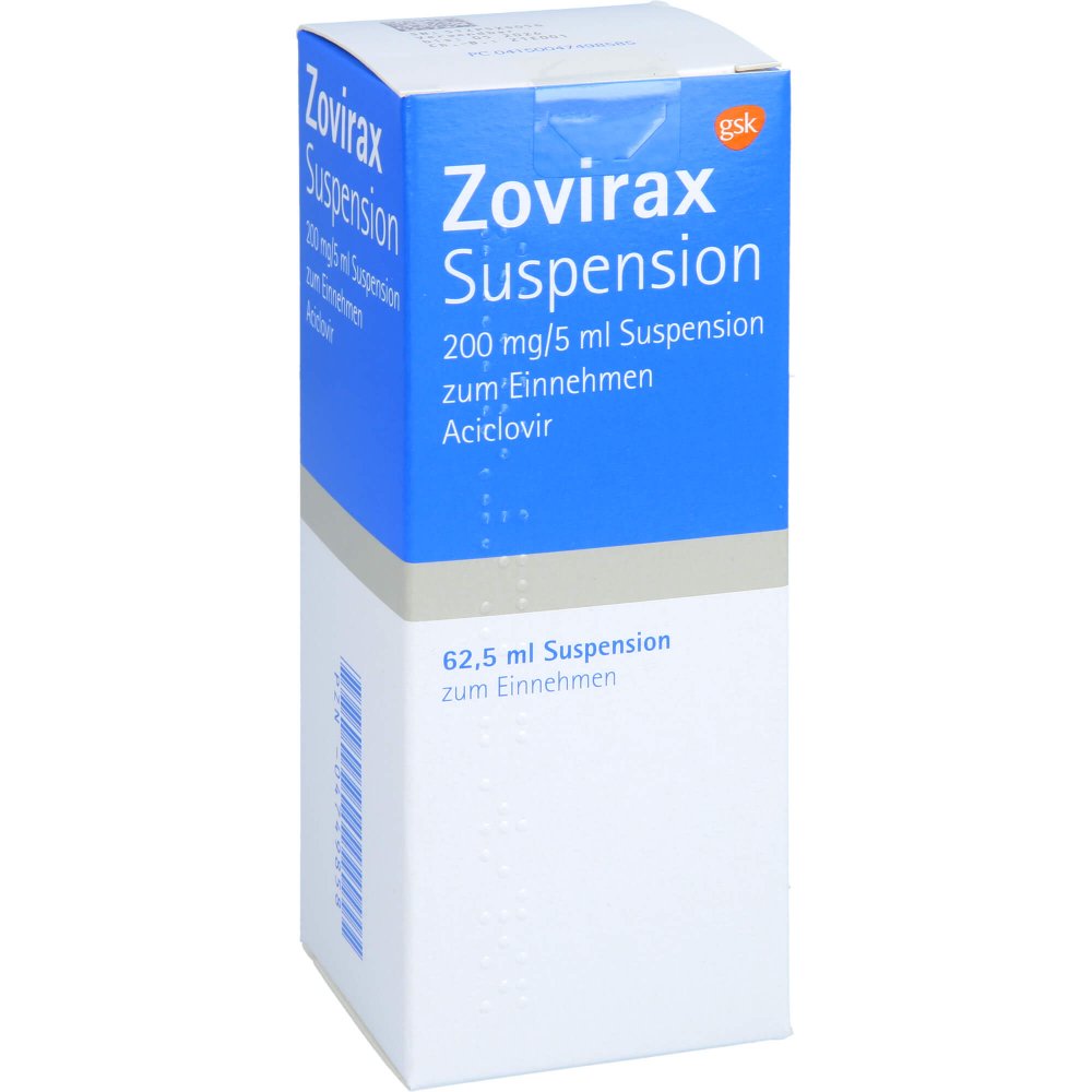 Zovirax Suspension zum Einnehmen 62.5 ml günstig bei