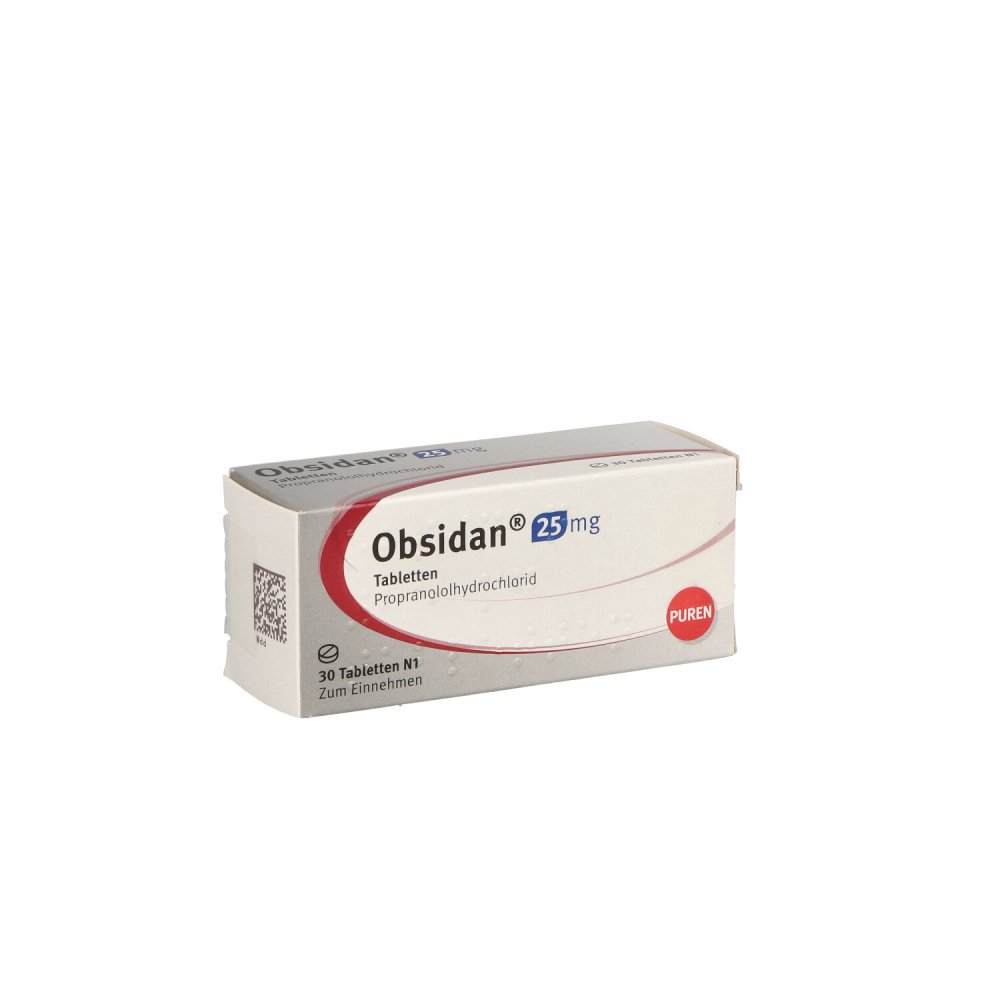 Obsidan 25 mg Tabletten 30 stk günstig bei