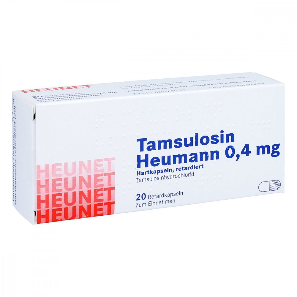 Tamsulosin Heumann 0,4 mg Hartkapseln ret. 20 stk