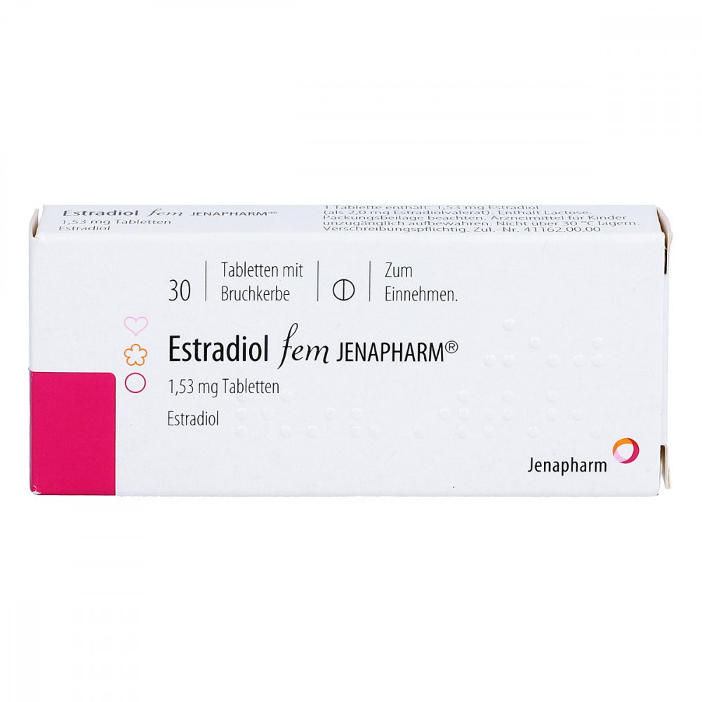 Estradiol fem Jenapharm Tabletten 3X10 stk günstig bei