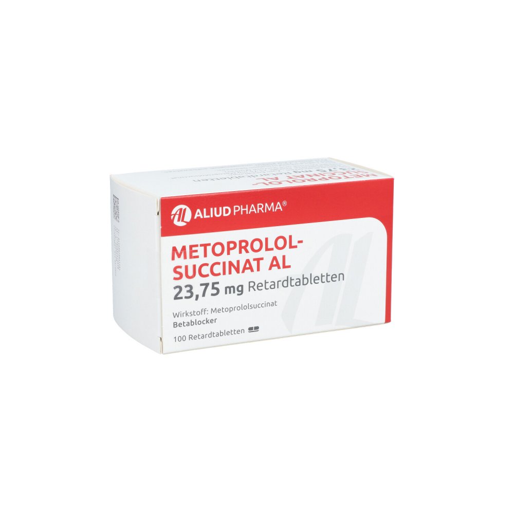 Metoprololsuccinat AL 23,75mg 100 stk günstig bei apo.com