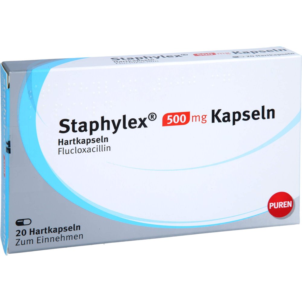 Staphylex 500 mg Kapseln 20 stk günstig bei apo.com