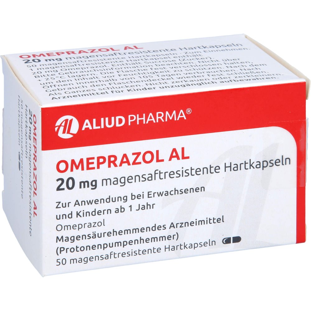 Omeprazol AL 20mg 50 stk günstig bei