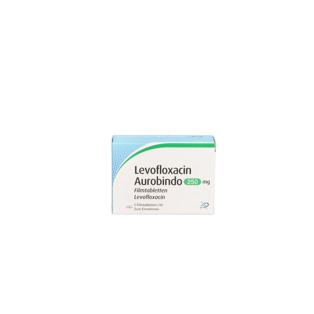 Levofloxacin Aurobindo 250 mg Filmtabletten 5 stk