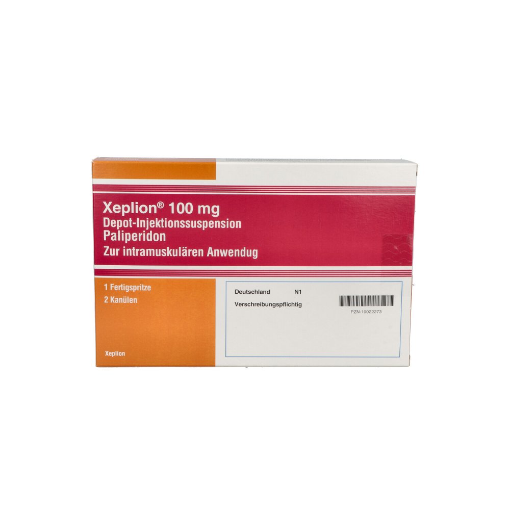 Xeplion 100 mg Depotinjektionssusp.i.e.fertigspr. 1 stk