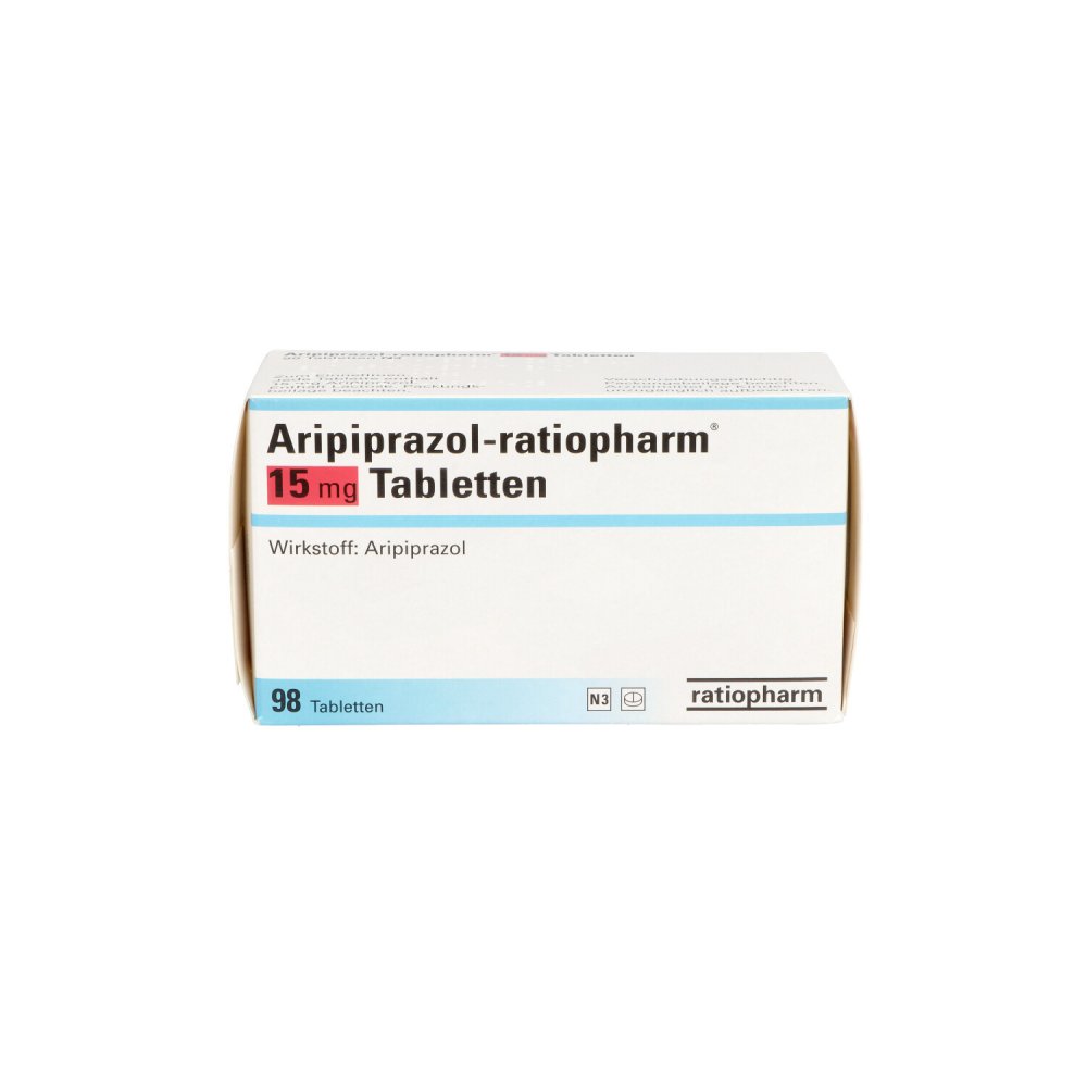 Aripiprazolratiopharm 15mg 98 stk günstig bei