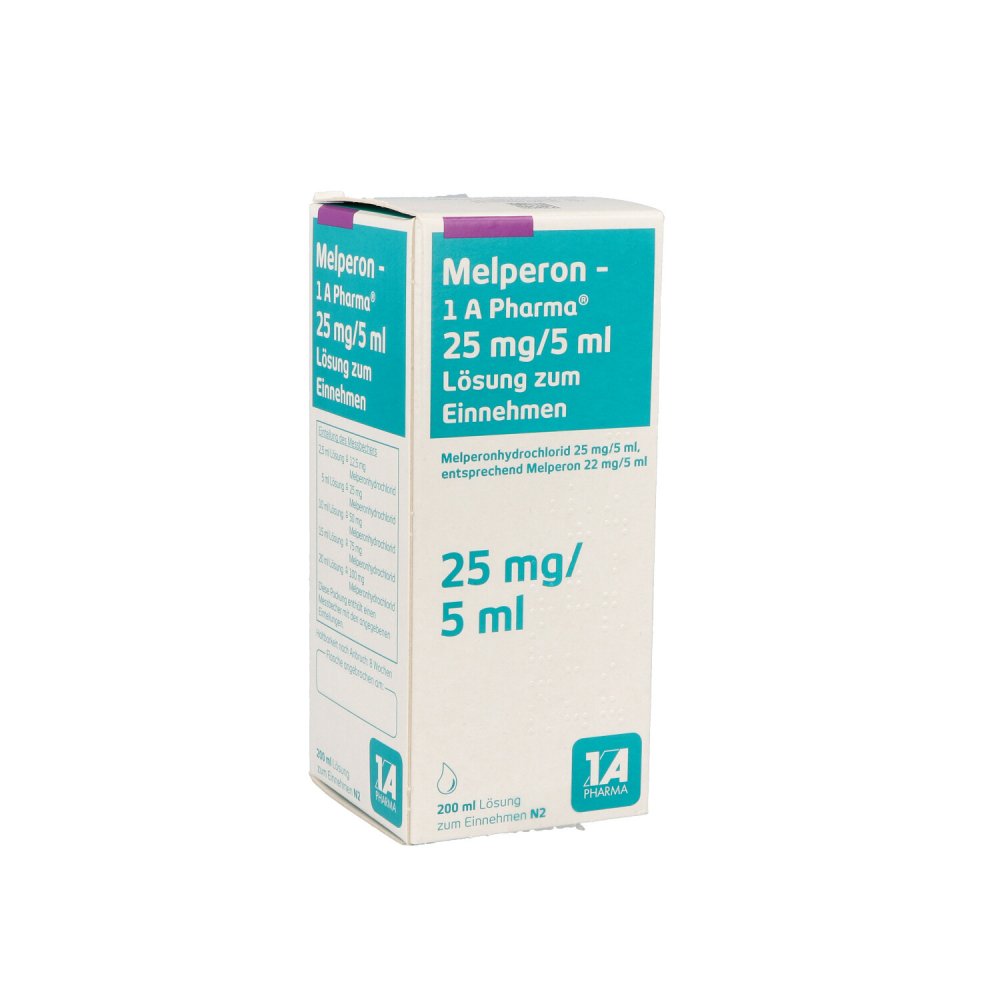 Melperon-1A Pharma 25mg/5ml Lösung zum Einnehmen 200 ml