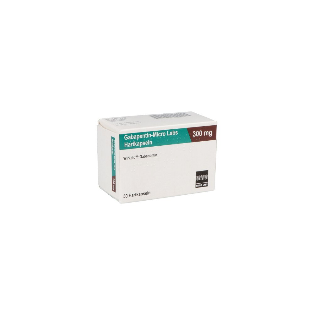 Gabapentin Micro Labs 300 mg Hartkapseln 50 stk